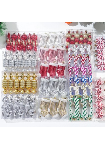12 Adet-Cam 1/5/3/6 Adet Noel Kamışı Renkli Noel Ağacı Askı Süsleri Plastik Şeker Oyuncaklar Hediye Parti Yeni Yıl Malzemeleri Ev Dekorasyonu (Yurt Dışından)