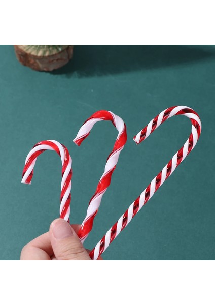12 Adet-Cam 1/5/3/6 Adet Noel Kamışı Renkli Noel Ağacı Askı Süsleri Plastik Şeker Oyuncaklar Hediye Parti Yeni Yıl Malzemeleri Ev Dekorasyonu (Yurt Dışından) indirimleri