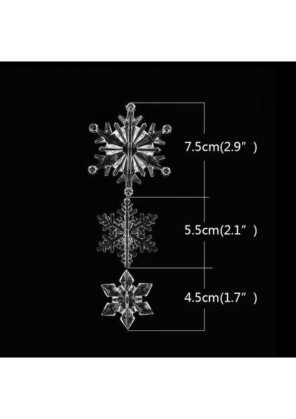 Blue-7.5cm 10 Adet/paket Noel Süslemeleri Ev Için Kar Tanesi Noel Ağacı Süsler Asılı Kristal Akrilik Dıy Boncuk Perde Ev Dekor (Yurt Dışından) modelleri