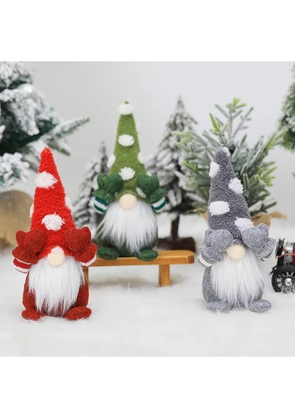 Zuo-Brown Gnome Noel Yüzü Olmayan Bebek Merry Christmas Süslemeleri Ev Için Noel Süsleri Noel Hediyeleri Navidad Mutlu Yıllar 2023 (Yurt Dışından)