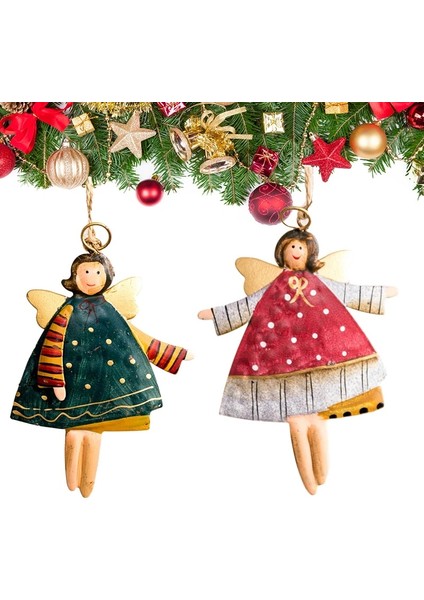 C Yenı Melek Noel Süsler Melek Kız Noel Asılı Kolye Süslemeleri Noel Ağacı Yeni Yıl Partisi Dekorları Navidad Hediye (Yurt Dışından)
