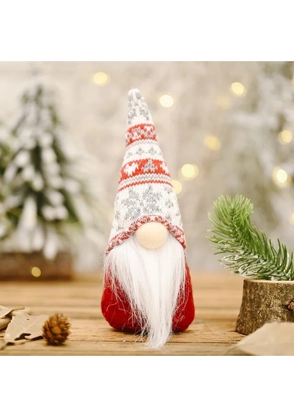 19X7CM W Gnome Noel Yüzü Olmayan Bebek Merry Christmas 2022 Süslemeleri Ev Noel Süsleme Noel Navidad Doğum Yeni Yıl 2023 (Yurt Dışından)