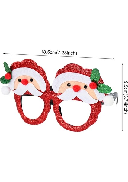 9 Adet 9 Adet Merry Christmas Gözlük Çerçevesi Noel Partisi Dekorasyonu Fotoğraf Kabini Sahne Gözlük 2022 Navidad Yeni Yıl Malzemeleri Çocuklar Hediye (Yurt Dışından) fırsatları