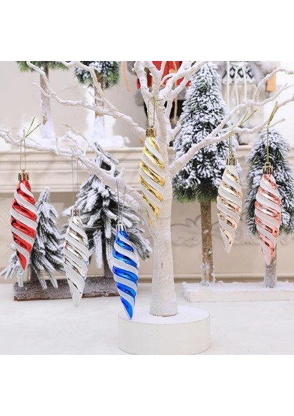 Gül Altın Spiral Kutu Seti Şeker Saçağı Noel Ağacı Süsleri Noel Dekorasyonu Ev Için 2022 Yeni Yıl Noel Noel Hediyeleri Doğum Navidad Dekor (Yurt Dışından) modelleri