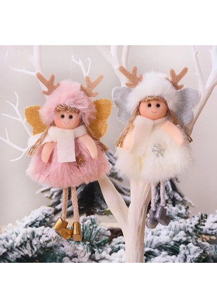 C2 Kardan Adam 2023 Yeni Yıl Hediyesi Sevimli Noel Melek Bebek Noel Ağacı Süsleme Noel Deco Noel Dekorasyon Ev Için Doğum Navidad 2022 Dekor (Yurt Dışından)