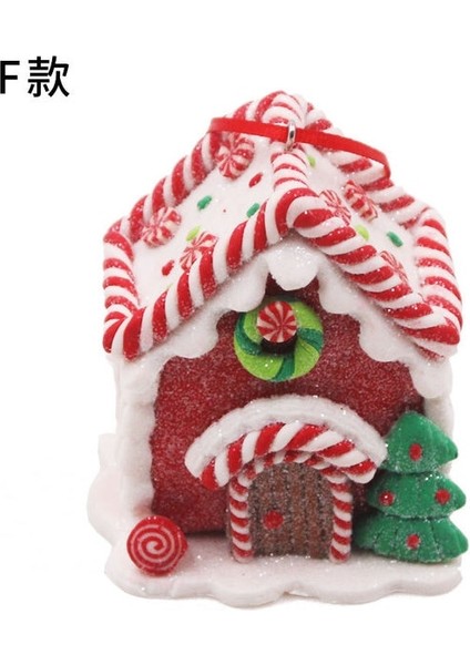 Stil 6 Noel Zencefilli Ev Süsleri Reçine Noel Noel Ağacı Tatil Partisi Ev Dekorasyon Için Askı Süsleri (Yurt Dışından)