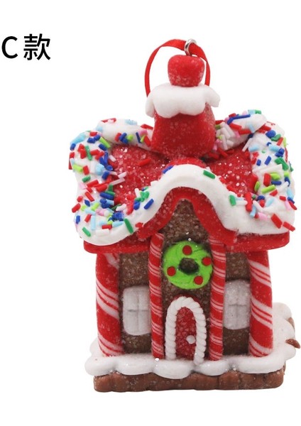 Stil 6 Noel Zencefilli Ev Süsleri Reçine Noel Noel Ağacı Tatil Partisi Ev Dekorasyon Için Askı Süsleri (Yurt Dışından)