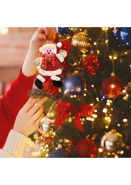 Stil 8 Noel Kardan Adam Elk Doll Merry Christmas Süsler 2022 Noel Süslemeleri Ev Için Noel Navidad Noel Mutlu Yıllar 2023 (Yurt Dışından)