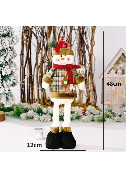 Ayarlanabilir Kardan Adam Peluş Sevimli Ren Geyiği Bebekler Yılbaşı Ağacı Dekorasyon Kolye Noel Oyuncaklar Süsleme Yeni Yıl Hediye Alışveriş Merkezi Cafe Ev Dekor Navidad 2021 (Yurt Dışından) fiyatları