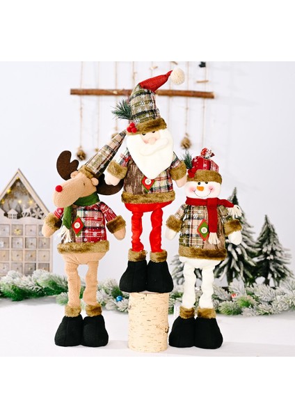 Ayarlanabilir Kardan Adam Peluş Sevimli Ren Geyiği Bebekler Yılbaşı Ağacı Dekorasyon Kolye Noel Oyuncaklar Süsleme Yeni Yıl Hediye Alışveriş Merkezi Cafe Ev Dekor Navidad 2021 (Yurt Dışından) fırsatları