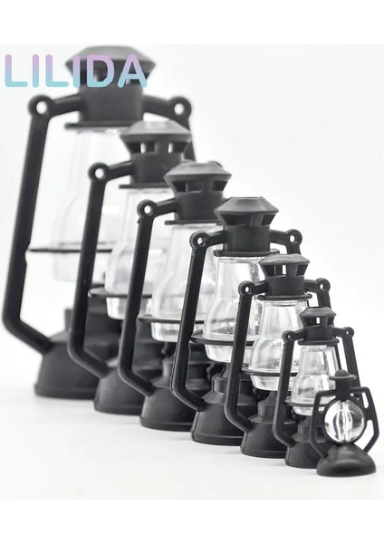Gül Altın 11 cm Hiçbir Işık Minyatür Gaz Lambası Dollhouse Aksesuarları Mini Gazyağı Fener Bebek Evi Dekor Sahne Süsler Oyna Pretend (Yurt Dışından) fiyatları