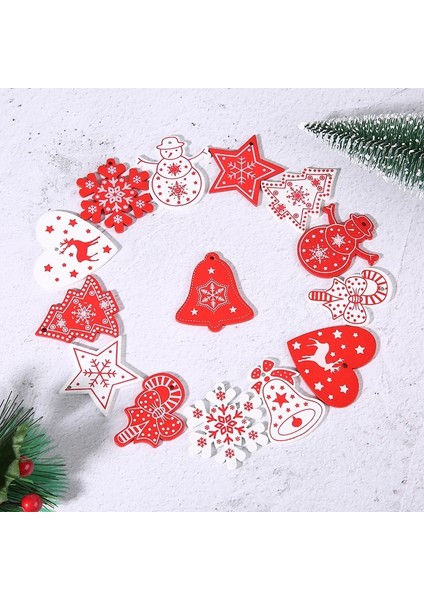 31 10 Adet Ahşap Yılbaşı Ağacı Oyuncak Makaleler Noel Için Asılı Süsler Noel Dekoru Parti Ev Düğün Için Yeni Yıl 2020 Noel (Yurt Dışından)