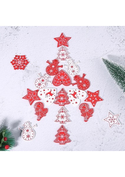 31 10 Adet Ahşap Yılbaşı Ağacı Oyuncak Makaleler Noel Için Asılı Süsler Noel Dekoru Parti Ev Düğün Için Yeni Yıl 2020 Noel (Yurt Dışından)