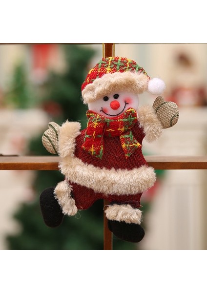 Stil 9 2023 Yeni Noel Süsleri Yılbaşı Ağacı Asılı Dıy Noel Hediyesi Noel Baba Kardan Adam Ağacı Kolye Bebek Asın Parti Dekorasyon (Yurt Dışından)