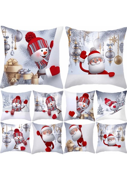 60 2022 Merry Christmas Minder Örtüsü Noel Süslemeleri Ev Için Noel Süsleri Noel Navidad Hediyeler Mutlu Yeni Yıl 2023 (Yurt Dışından) fiyatları