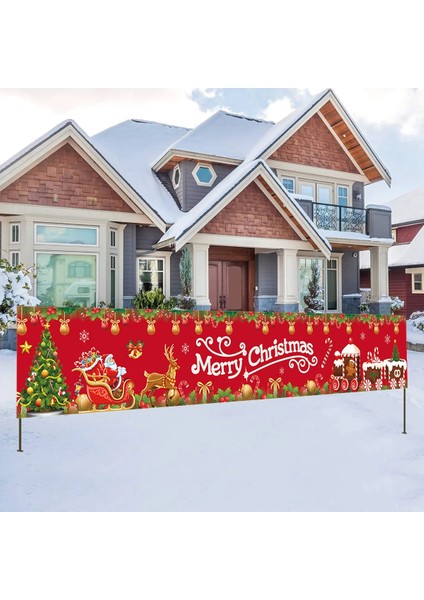 20 Resim Olarak Noel Açık Banner Bayrak Merry Christmas Dekorasyon 2023 Noel Süsleri Hediyeler Navidad Noel Natal Mutlu Yıllar 2024 (Yurt Dışından)