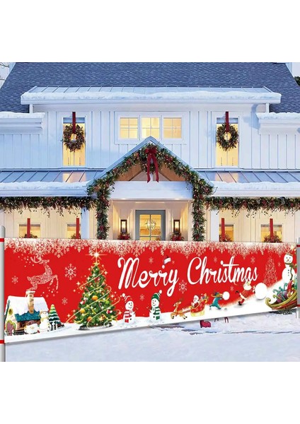 20 Resim Olarak Noel Açık Banner Bayrak Merry Christmas Dekorasyon 2023 Noel Süsleri Hediyeler Navidad Noel Natal Mutlu Yıllar 2024 (Yurt Dışından)