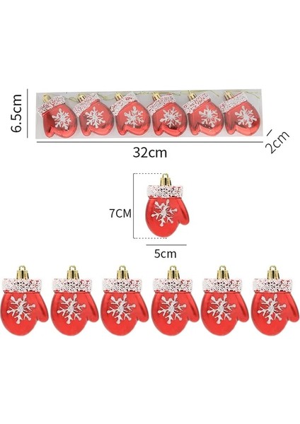 Kırmızı Eldiven Noel Ağacı Kolye Elk Kardan Adam Şeker Kutulu Set Noel Hediyeleri Noel Dekorasyon Ev Için 2022 Yeni Yıl Noel Navidad Dekor (Yurt Dışından) fiyatları