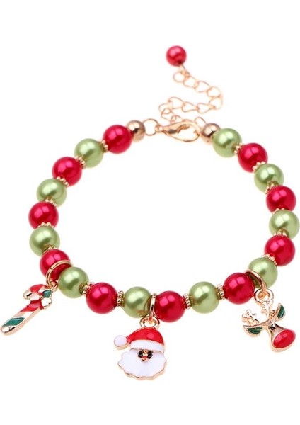 Noel Kolyeler 07 Noel Baba Bileklik Alaşım Kolye Ev Için Noel Süslemeleri Mutlu Yıllar 2023 Noel Ağacı Süsleri Noel Hediyeleri Noel (Yurt Dışından) modelleri
