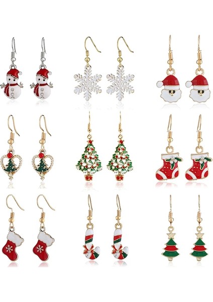 Noel Kolyeler 07 Noel Baba Bileklik Alaşım Kolye Ev Için Noel Süslemeleri Mutlu Yıllar 2023 Noel Ağacı Süsleri Noel Hediyeleri Noel (Yurt Dışından) fırsatları
