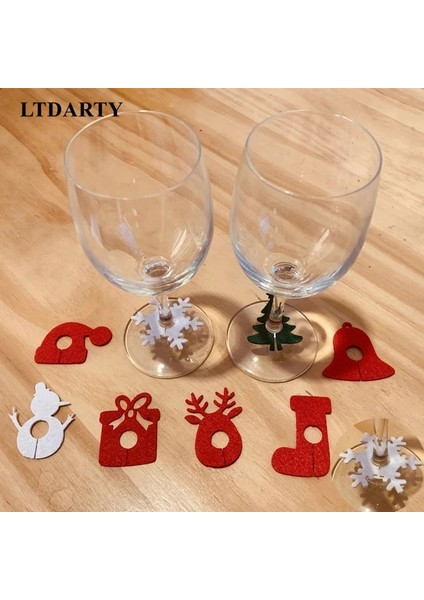 Noel Hediye Kutusu 10 Adet 10 Adet Noel Fincan Dekorasyon Kartı Yüzük Ev Dekorasyon Noel Dekorasyon Keçe Yeni Yıl Partisi Malzemeleri Yeni Yıl 2022 Navidad (Yurt Dışından) fiyatları