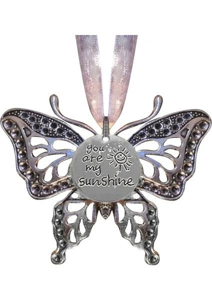 Sen Benim Güneş Işığımsın Hollow Alaşım Oyma Kelebek Anıt Aile Noel Ağacı Kolye Noel Süslemeleri Ev Hediyesi Için Anne Baba Büyükbaba Büyükanne (Yurt Dışından)