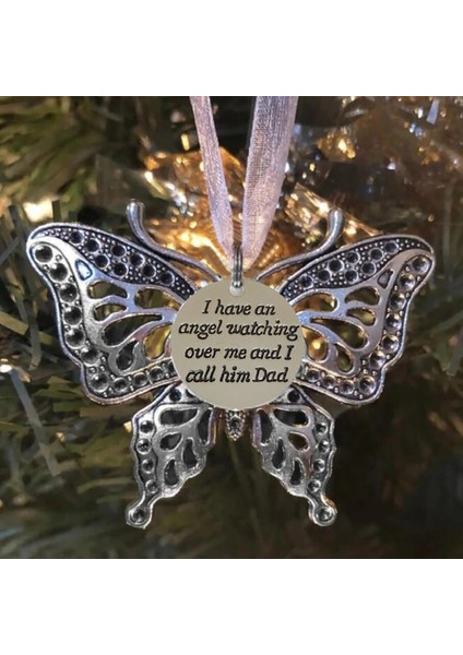 Sen Benim Güneş Işığımsın Hollow Alaşım Oyma Kelebek Anıt Aile Noel Ağacı Kolye Noel Süslemeleri Ev Hediyesi Için Anne Baba Büyükbaba Büyükanne (Yurt Dışından) indirimleri