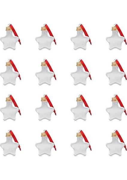 D 16 Adet 16 Pc 50 ml Ampul Noel Dekorasyon Topu Su Şişesi Içki Dolu Noel Ağacı Süsler Suyu Ampuller Su Şişesi Parti Dekor (Yurt Dışından)