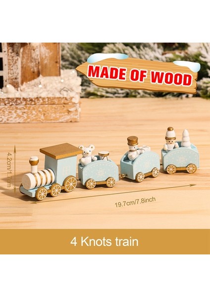 Ahşap Tren 11 Ahşap/plastik Tren Noel Süs Merry Christmas Dekorasyonu Ev Için 2023 Noel Hediyeleri Noel Natal Navidad Yeni Yıl 2024 (Yurt Dışından) fiyatları