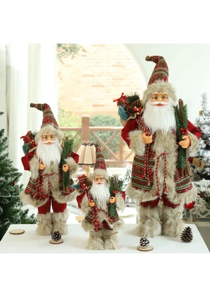 STYLE1J Şapka 60CM 60CM Büyük Noel Baba Bebekler Pembe Noel Kolye 2022 Ev Çocuklar Için Mutlu Noel Ağacı Dekoru Naviidad Noel Hediyeleri Doğum Hediyeleri (Yurt Dışından) fırsatları