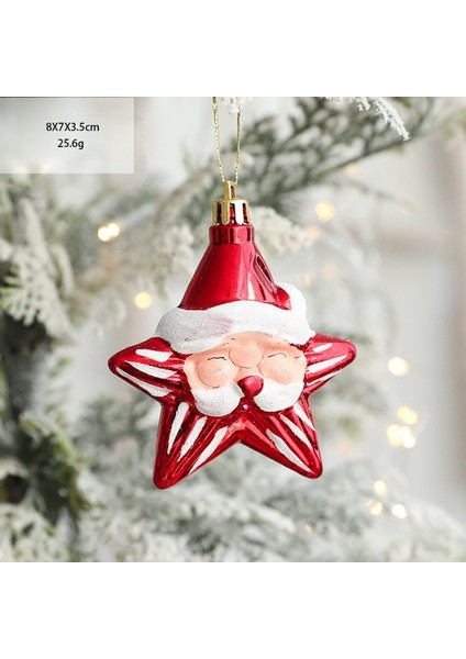 1 Adet Süs Beyaz Kar Tanesi Noel Ağacı Kar Taneleri Asılı Noel Ağacı Dekorasyon Kar Taneleri Noel Ev Pencere Dekor Navidad Noel (Yurt Dışından)