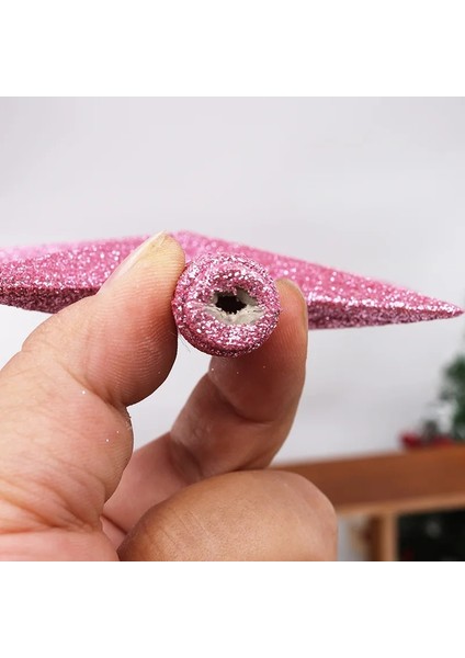 Altın 15CM Noel Ağacı Üst Yıldız 15/20CM Merry Christmas Süslemeleri Parlak Altın Tozu Beş Köşeli Yıldız Yılbaşı Süslemesi (Yurt Dışından) fırsatları