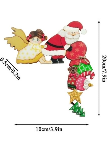 Melek Yılbaşı Ağacı Dekorasyon Süsler Simülasyon Lolipop Kırmızı ve Beyaz Şeker Kolye 2023 Yeni Yıl Noel Süslemeleri Ev Için (Yurt Dışından) fiyatları