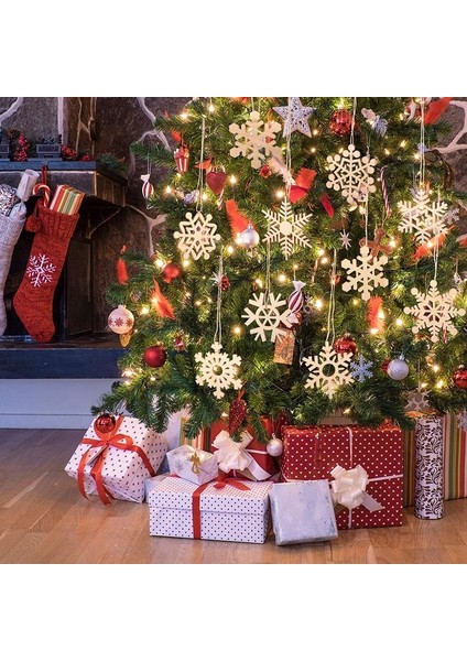 50 Adet SD002-04 50 Adet Ahşap Noel Kar Taneleri Dıy Noel Süslemeleri Ev Mini Ağaç Süsleri Noel Hediyesi Mutlu Yeni Yıl 2023 Dekor (Yurt Dışından) fiyatları