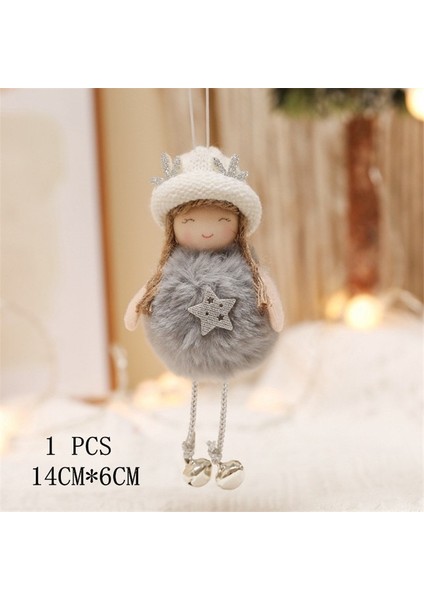 Gri Noel Deco Noel Mini Gnome Yüzü Olmayan Orman Yaşlı Adam Bebek Kolye 2023 Merry Christmas Natal Noel Noel Ağacı Dekor Navidad (Yurt Dışından) fiyatları