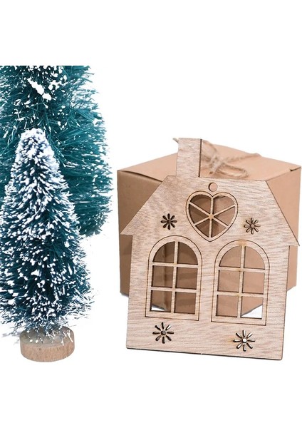 01 10 Parça Noel Baba Elk Kar Tanesi Ahşap Dilimler El Yapımı Diy Grafiti Noel Hediyesi Ahşap Süs Süslemeleri Noel Için (Yurt Dışından)