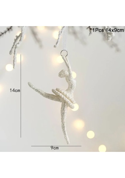1 Adet Bale Kız Noel Ağacı Kolye Kar Tanesi Melek Geyik Asılı Süsler Noel Süslemeleri Ev Çocuklar Için Oyuncak 2022 Navidad Yeni Yıl Partisi (Yurt Dışından)