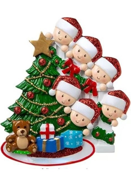 E6 Video Açıklamasına Dikkatlice Bakın Noel Asılı Kolye Aile Dıy Adı Nimet Yeni Yıl Noel Ağacı Damla Süsleme Dekorasyon (Yurt Dışından)