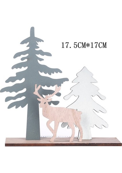 1 Geyik Ahşap Noel Tren Süs Noel Dekorasyon Ev Için Noel Baba Bebek Hediye Oyuncaklar El Sanatları Masa Navidad Deco Noel 2022 Yeni Yıl (Yurt Dışından) fiyatları