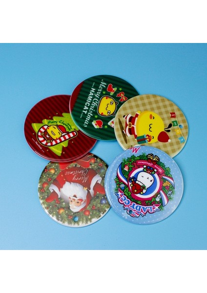 Kalp 10 Adet Süblimasyon 3 Inç Seramik Yuvarlak Kolye Noel Ağacı Süsler Tatil Dekor Halat ile Boş Dıy Isı Basın Baskı (Yurt Dışından) fırsatları