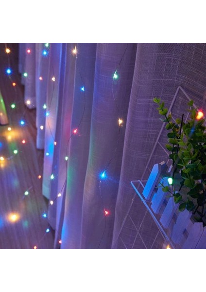 Pembe 4m x 3m 420LED Perde LED Dize Işıklar Noel Dekorasyonu 3m Uzaktan Kumanda Tatil Düğün Peri Çelenk Işıkları Yatak Odası Dış Mekan Ev Için (Yurt Dışından)