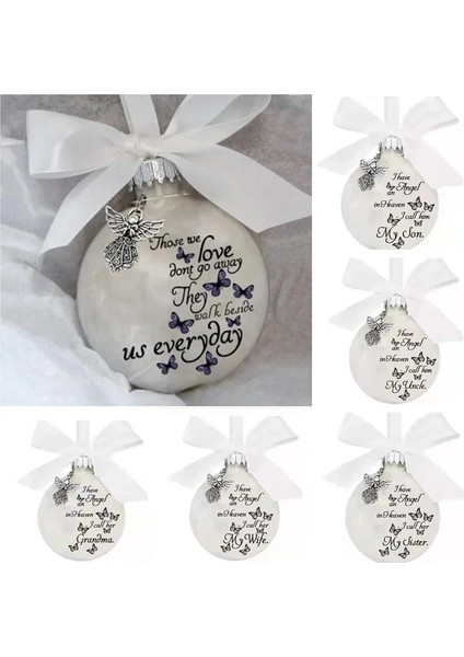 Baba 1 Pc Noel Süs Tüy Topu Melek Cennette Dekor Dayanıklı Anıt Süsleme Kardeş/kardeş/baba/anne Anıt Süsleme (Yurt Dışından) fiyatları