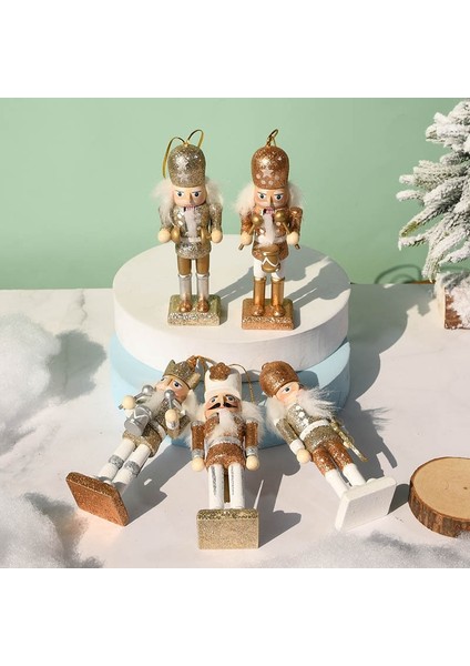 Ahşap Hediye Noel Ceviz Asker Süsler Noel Dekorasyon Ev Için 2023 Yeni Yıl Hediye Çocuklar Için Noel Dekorasyon Navidad Noel (Yurt Dışından) fırsatları