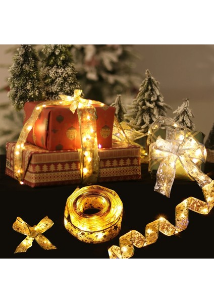 Altın ve Sıcak Işık 5m Şerit Peri Işık Noel Dekorasyonu Noel Ağacı Süsleri Ev Için 2023 Yaylar Dize Işıklar Navidad Doğum Yeni Yıl 2024 (Yurt Dışından)