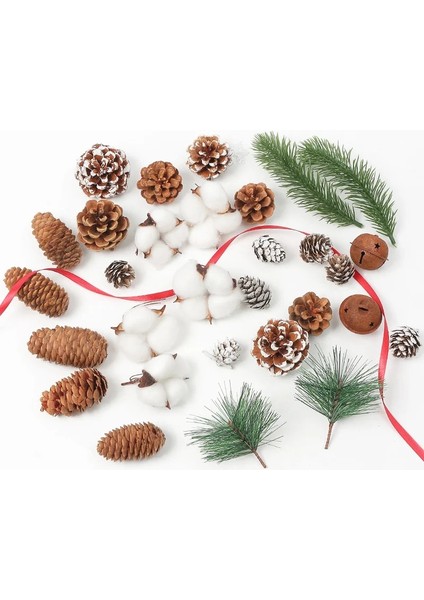 J 1 Adet Noel Süslemeleri Aksesuarları Çam Kozalağı Çam Iğnesi Noel Ağacı Süsler Ev Dekor Için Yeni Yıl 2023 Dıy El Sanatları Hediye Malzemeleri (Yurt Dışından)