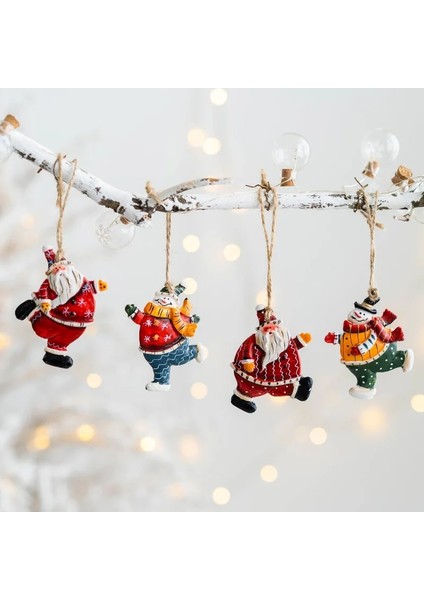 D 2023 Yeni Noel Reçine Kolye Noel Ağacı Dekorasyon Ev Dekorasyon Dıy Çocuk Oyuncakları Hediyeler Noel Süsler Navidad 2022 (Yurt Dışından)