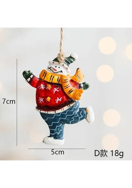 D 2023 Yeni Noel Reçine Kolye Noel Ağacı Dekorasyon Ev Dekorasyon Dıy Çocuk Oyuncakları Hediyeler Noel Süsler Navidad 2022 (Yurt Dışından) fiyatları