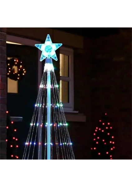 Ab 1.5 M LED Noel Ağacı Lightshow Dize Koni Şelale Yıldız Işıkları Açık Renkli Lightshow Düğün Parti Dekorasyon Için Ab Tak (Yurt Dışından)