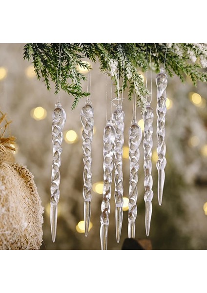 6 Adet Kar Tanesi 1 1 Takım Noel Şeffaf Kolye Akrilik Geyik/kar Tanesi/melek Süsler Noel Ağacı Asılı Dekorasyon Noel Hediye Malzemeleri (Yurt Dışından) modelleri