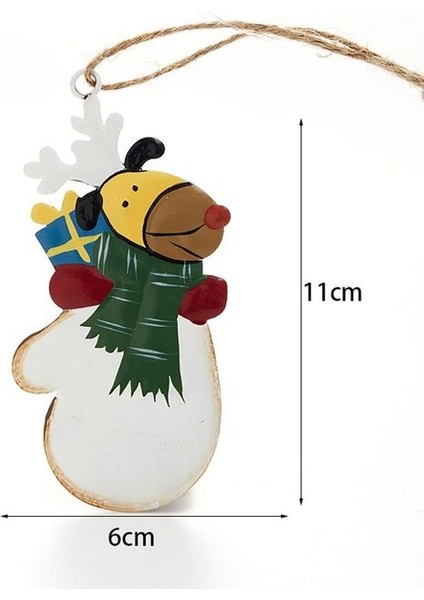 UTY04-1PC 1pc Noel Melek Metal El Sanatları Hediye Kolye Beyaz Elbise Kız Asılı Dekorlar Damla Süsleme Parti Malzemeleri Festivali Aksesuarları (Yurt Dışından)